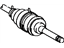Toyota 43430-28010 Shaft Assembly, Front Drive, Passenger Side