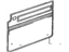 Toyota 67630-28040-03 Board Sub-Assembly, Slide Door Trim, Passenger Side