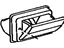 Toyota 74130-14020-39 Receptacle Assembly, Rear Ash