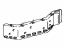 Toyota 87213-87002 Duct, Heater Interior Air (To Rear)