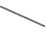Toyota 85224-08020 Plate, Wiper Rubber Backing