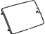 Toyota 62720-08020 Glass, Gray, Front Driver Side