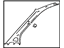 Toyota 62212-08010-E0 Windshield Pillar Trim, Driver Side