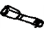 Toyota 73230-08010-B0 Belt Assembly, Front Seat Inner, Passenger Side TAN