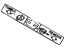 Toyota 74543-60510 Info Label, Rear
