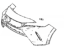 Toyota 52119-4D975 Bumper Cover, Front Driver Side