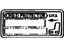 Toyota 69339-52010 Info Label, Passenger Side