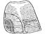 Toyota 81561-52300 Lens & Housing, Driver Side
