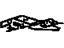 Toyota 64511-52010 Hinge Support