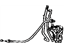 Toyota 69320-52100 Lock Assembly, Driver Side