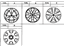 Toyota 42602-52170 Wheel Cover