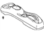 Toyota 58911-52010-B0 Console Body, Gray, Rear
