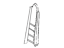 Toyota 71551-14230 Seat Back Pad, Front