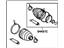 Toyota 04429-12020 Boot Kit, Rear Drive Shaft, Passenger Side