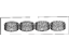 Toyota 13011-22220 Ring Set, Piston