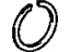 Toyota 90520-54004 Ring, Shaft Snap(For Forward Clutch Piston Return Spring)