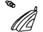 Toyota 67492-01060 Corner Cover, Driver Side