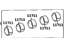 Toyota 11704-22021 Bearing Set, Crankshaft