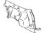 Toyota 64740-02030-B0 Panel Assembly, Deck Trim Side, Driver Side