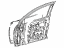 Toyota 67002-02201 Panel Sub-Assembly, Front Door, Driver Side