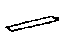 Toyota 64818-42040 Spacer, Back Door Glass