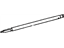 Toyota 35561-12040 Shaft, Manual Valve Lever