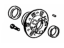 Toyota 43502-69045 Hub Sub-Assembly, Front Axle