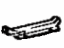 Toyota 67917-22050-04 Plate, Rear Door Scuff, Outside Passenger Side