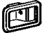 Toyota 69277-16040-14 Bezel, Front Door Inside Handle