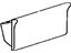 Toyota 74109-06010-E0 Receptacle Assembly, Rear Ash