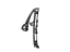 Toyota 69840-06010 Regulator Assembly, Rear Door Window, Driver Side
