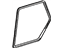 Toyota 62331-33020 Weatherstrip On Body, Passenger Side