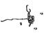 Toyota 69310-06010 Lock Assembly, Front Door, Passenger Side