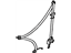 Toyota 73220-06010-B0 Retractor Side, Driver Side