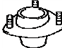 Toyota 48750-16100 Strut Mount, Rear