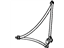 Toyota 73210-06010-B0 Retractor Side, Passenger Side