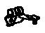 Toyota 90949-01A66 Clamp(For Parking Brake Cable)