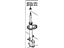 Toyota 48530-80009 Absorber Assembly, Shock, Rear Passenger Side