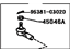 Toyota 45046-29115 End Sub-Assembly, Tie Rod, Passenger Side