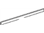 Toyota 75731-02080 Body Side Molding, Outside Passenger Side