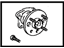 Toyota 42410-02020 Hub & Bearing Assembly, Rear Axle, Passenger Side