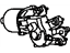 Toyota 85110-02040 Front Motor