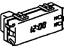 Toyota 83910-02040 Clock