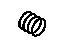 Toyota 90080-50066 Spring, Compression(For Rear Shoe Hold Down Spring Pin)