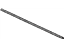 Toyota 85224-02020 Backing Plate, Driver Side, Rubber