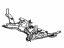 Toyota 51201-F4010 Crossmember Sub-Assembly, Front Suspension