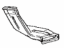 Toyota 87212-47040 Duct, Air, Rear, Passenger Side