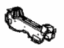 Toyota 57051-F4010 Member Sub-Assembly, Front Floor Cross, Passenger Side