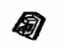 Toyota 72641-20020 Cover, Rear Seat Back Stop, Passenger Side