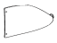 Toyota 62711-20010 Glass, Quarter Window, Passenger Side